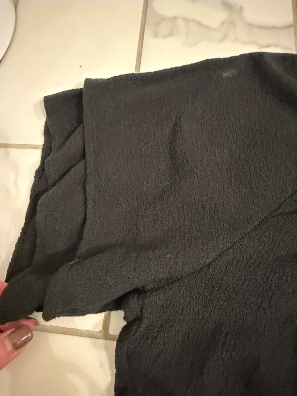 Madewell Black Short-Sleeve Scoop-Neck Tee - Picture 3 of 4
